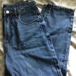High waist jeans